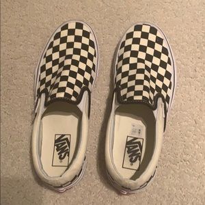 Checkered Vans